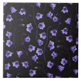 Azulejo Bluebells, Harebells, Bellflowers