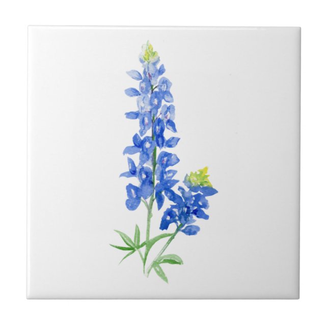Azulejo Bluebonnet 7 Ceramic Tile (Frente)