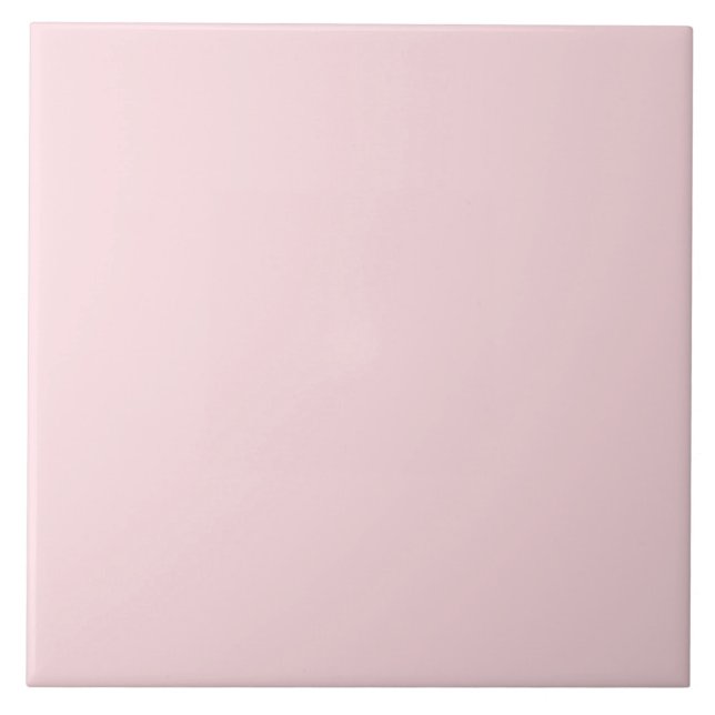 Azulejo Blush Pink Ceramic Tile. (Frente)