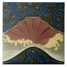 Azulejo Boda Repro Antigua Tubelinadas Olas del Océano