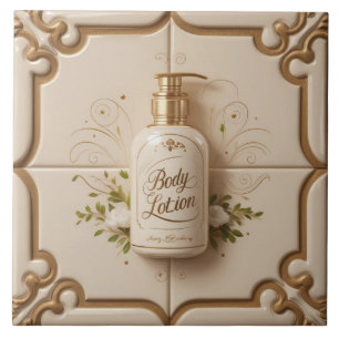 Azulejo Bodycare Funny Bathroom de la crema de la loción c