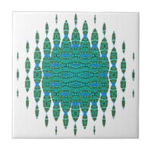 Boho aqua moderna y elegante