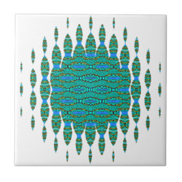 Azulejo Boho aqua moderna y elegante