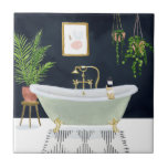 Azulejo Boho Bath I<br><div class="desc">Boho Bath I de Victoria Borges</div>
