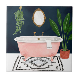 Azulejo Boho Bath II