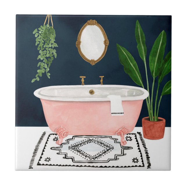 Azulejo Boho Bath II (Frente)