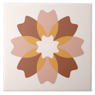 Azulejo Boho bloquea la floral
