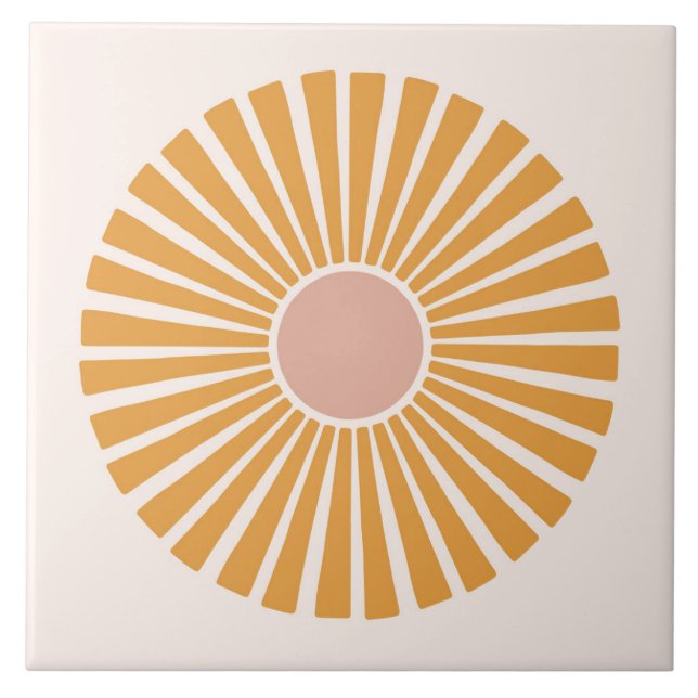 Azulejo Boho bloquea la floral (Frente)