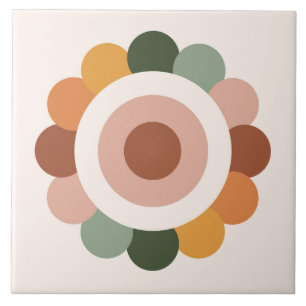 Azulejo Boho bloquea la floral