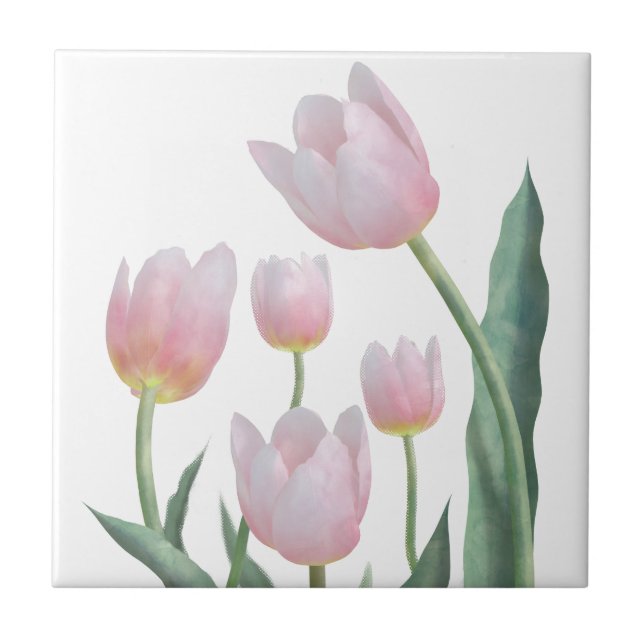 Azulejo Boho Floral Pastel (Frente)
