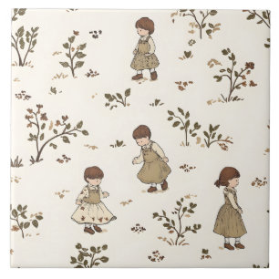 Azulejo Boho Nursery Storybook