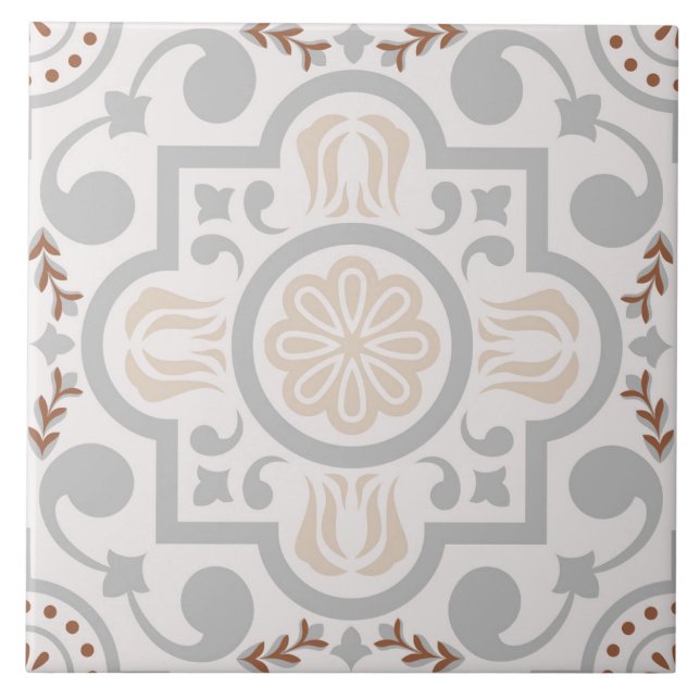 Azulejo Boho portugués español (Frente)