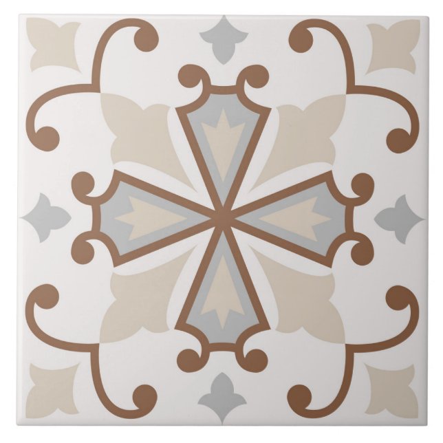 Azulejo Boho portugués español (Frente)
