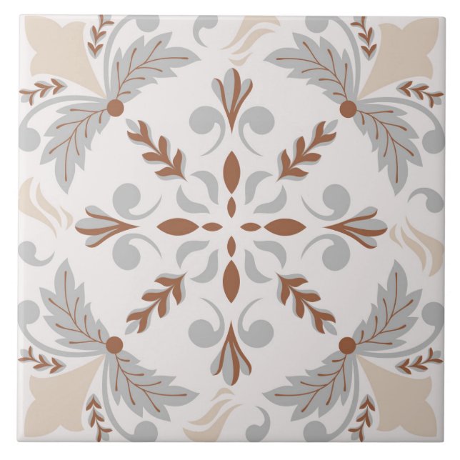 Azulejo Boho portugués español (Frente)