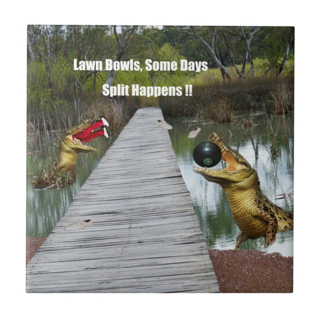 Azulejo Bolas de césped Australia Dividen Sucede, mosaico  (Frente)