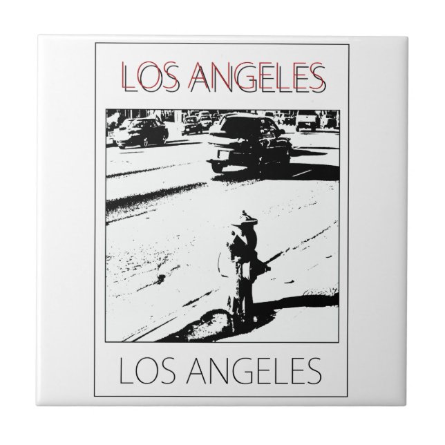 Azulejo bomba de agua de LA (Frente)