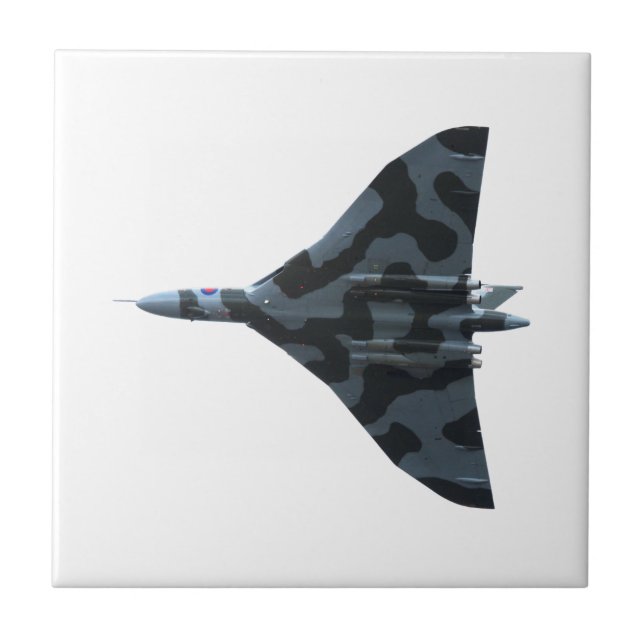 Azulejo Bombardero vulcano en vuelo (Frente)