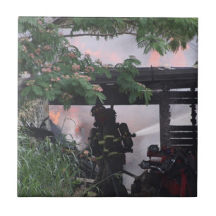 Azulejo Bombero