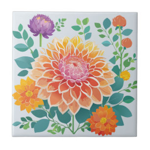 Azulejo Bonito Dahlia