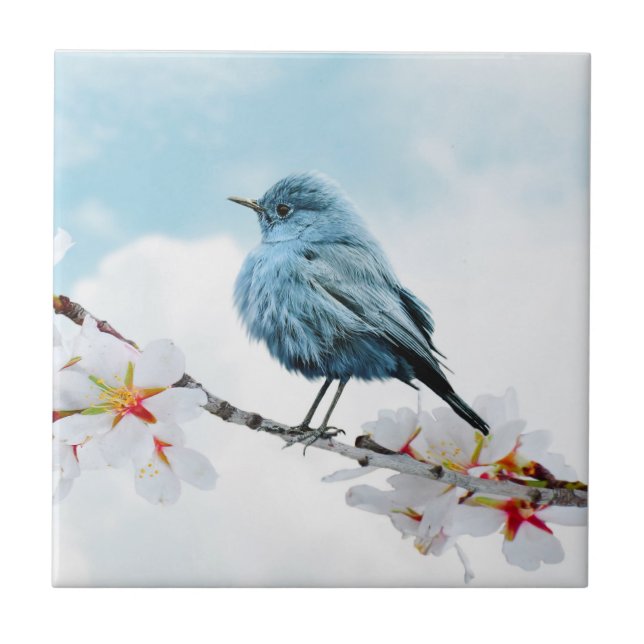 Azulejo Bonito Little Bluebird (Frente)