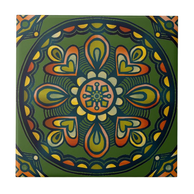 Azulejo Bonito mosaico italiano (Frente)