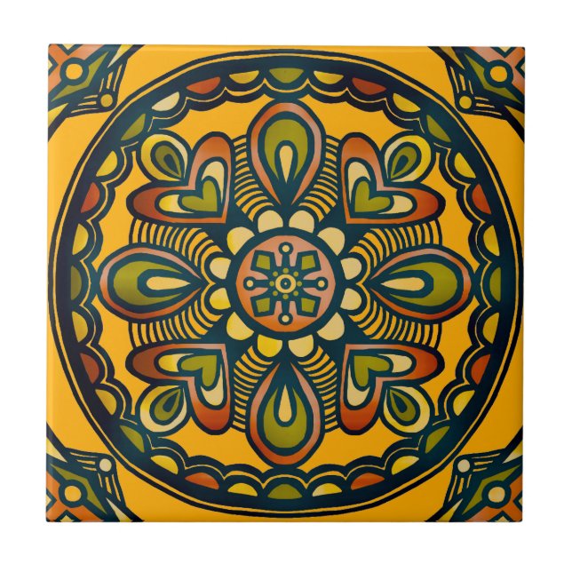 Azulejo Bonito mosaico italiano (Frente)