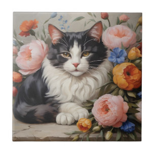Azulejo Bonito y flores
