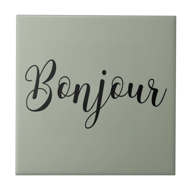 Azulejo Bonjour-blackText (Frente)