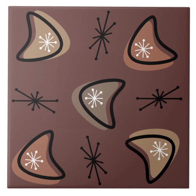 Azulejo Boomerangs atómicos estrenan academia oscura (Frente)