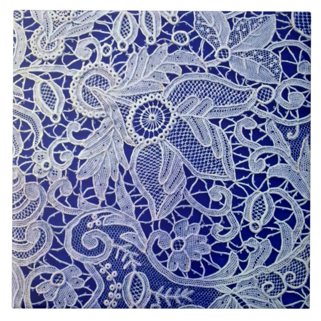 Azulejo Borde azul (Frente)