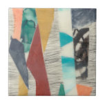 Azulejo Borde de color II<br><div class="desc">Borde de color II de Jennifer Goldberger. Para crear esta obra de arte única se utilizan varios colores y texturas.| 158274FN</div>