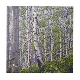 Azulejo Bosque de Álamo