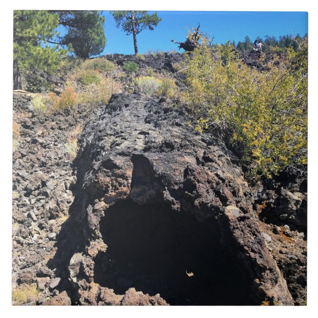 Azulejo Bosque de cuenca de lava, O (Frente)