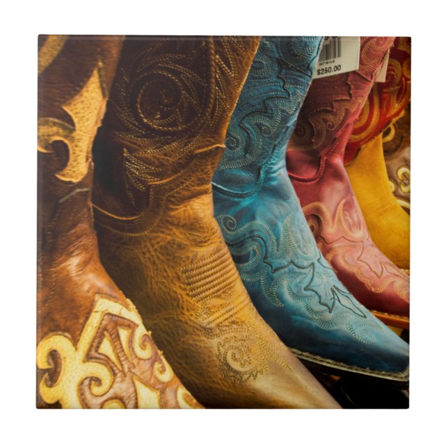 Azulejo Botas de vaquero en venta, Arizona (Frente)