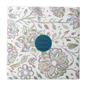 Azulejo Bouquet en flor