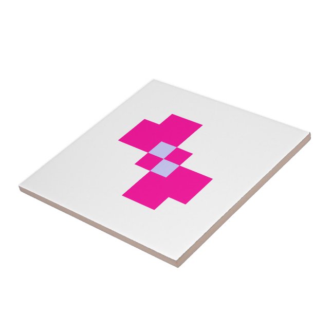 Azulejo Bow de píxeles de 8 bits (Lado)