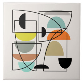 Azulejo 'Bowls' modernos de mediados del siglo