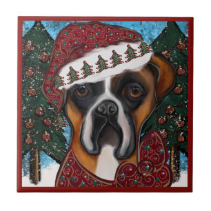 Azulejo Boxer Dog