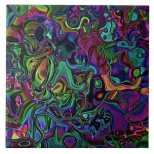 Azulejo Brain Melt Ceramic Tile