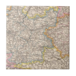 Azulejo Brandeburgo, mapa del atlas de Posen