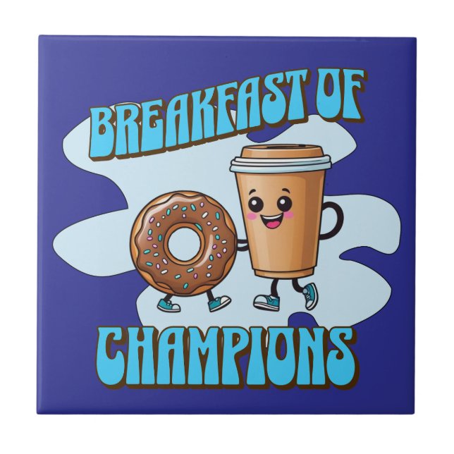 Azulejo Breakfast of Champions (Frente)