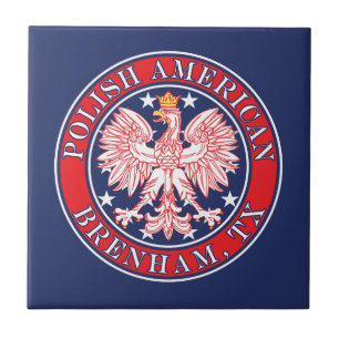 Azulejo Brenham Texas Polaco American Eagle