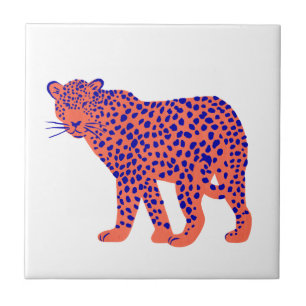 Azulejo Bright Leopard