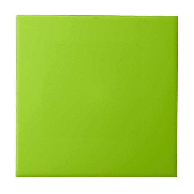 Azulejo Bright Lime Green Color Tile (Frente)