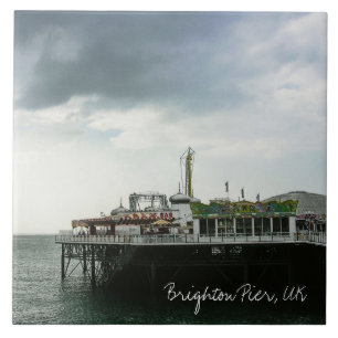 Azulejo Brighton Pier , Brighton UK Ceramic Tile
