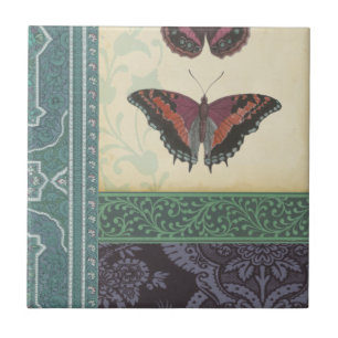 Azulejo Brocade decorativo de mariposas por Vision Studio
