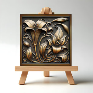 Azulejo Bronze Calla Lily
