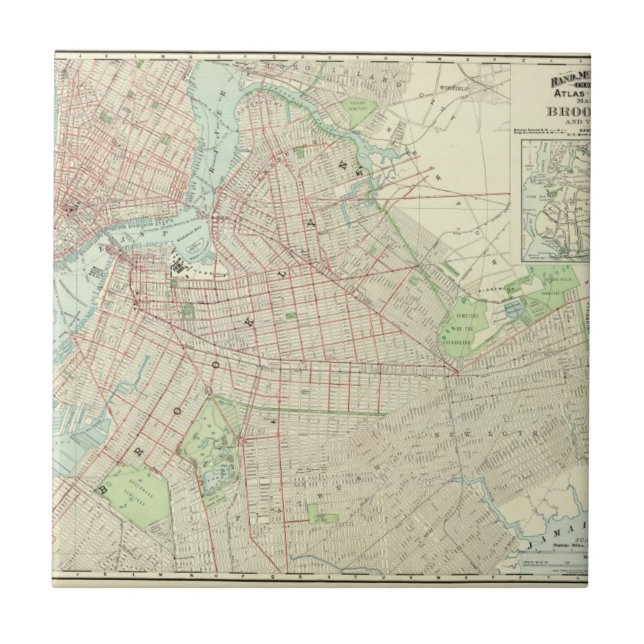 Azulejo Brooklyn y vecindad (Frente)