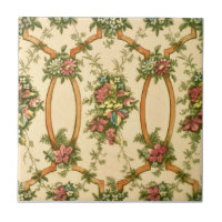 Bros de maíz victoriano. Repro del patrón floral g