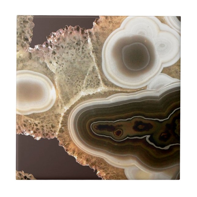 Azulejo Brown Ágata (Frente)